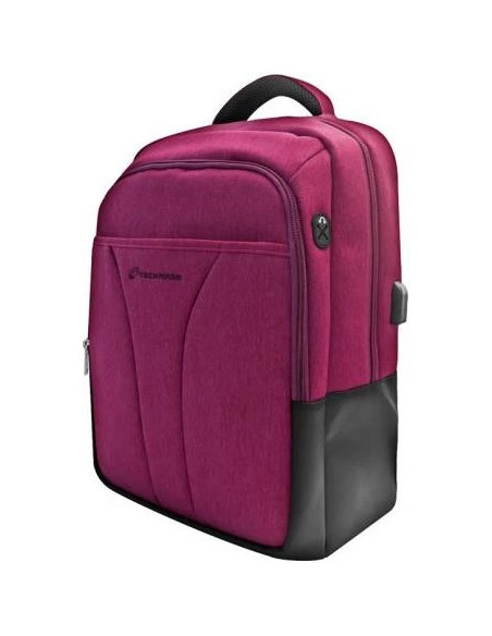 15.6" Zaino per Notebook con USB, Purple