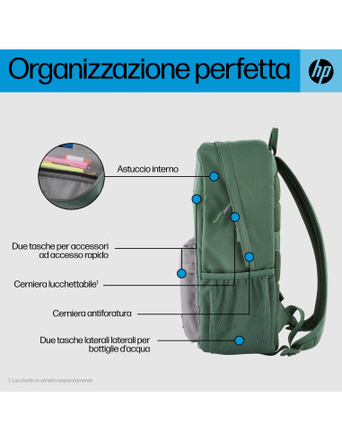 15.6" Zaino Campus Green 15.6" Zaino Campus Green