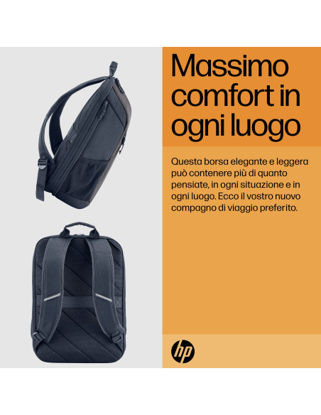 15.6" Zaino per Laptop Travel 18L Iron Grey