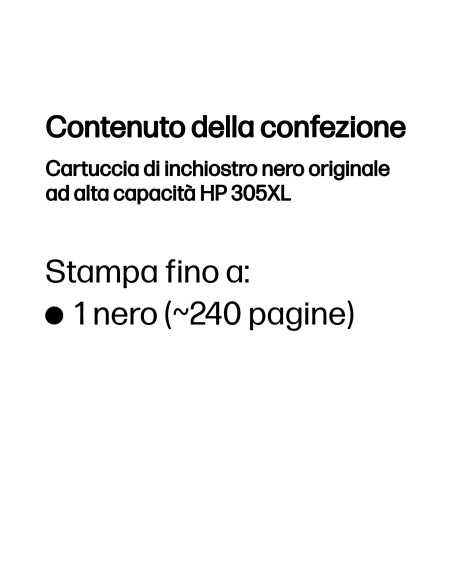 305XL Nero