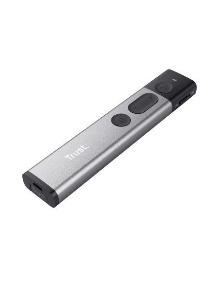 Puntatore Wireless RF Alluminio, Nero