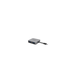 Adattatore Multiporta Portatile USB Type-C 4 in 1 | Argento 2