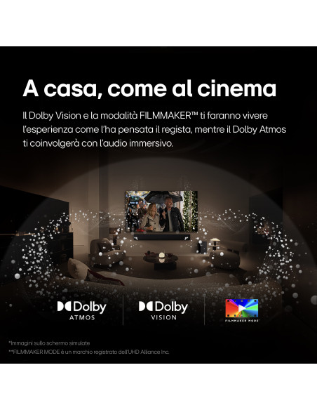 77'' OLED evo C4 Serie OLED77C44LA, 4K, 4 HDMI, Dolby Vision, SMART TV