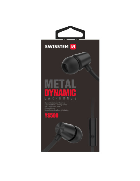 YS500 Metal Dynamic, microphone, black, 3.5 mm jack