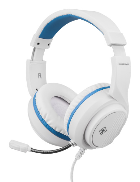 Stereo Gaming Headset for PS5, 2m cable White/Blue