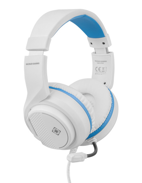 Stereo Gaming Headset for PS5, 2m cable White/Blue