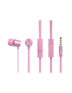 YS500 Metal Dynamic, with microphone, pink, 3.5 mm jack