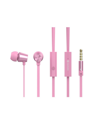 YS500 Metal Dynamic, with microphone, pink, 3.5 mm jack