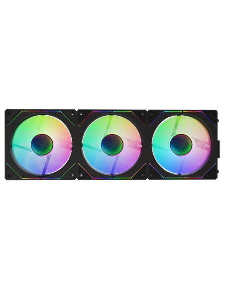 INFINITY Ventole per Case 3x 12cm Nero