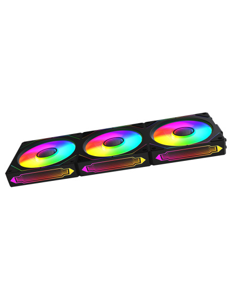 INFINITY Ventole per Case 3x 12cm Nero