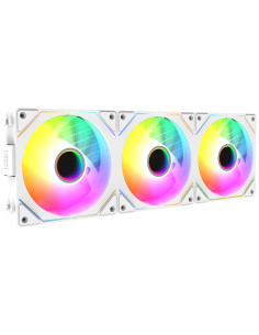 INFINITY Ventole per Case 3x 12cm Bianco 2