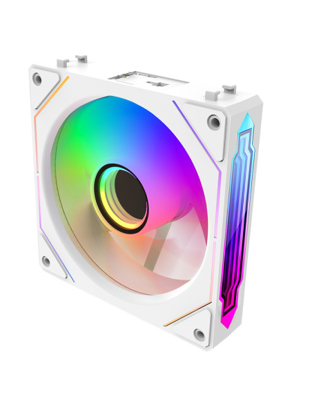 INFINITY Ventole per Case 3x 12cm Bianco