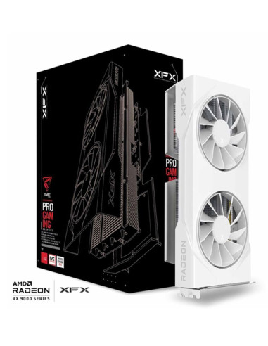 8GB Radeon RX 9060 XT Swift OC White