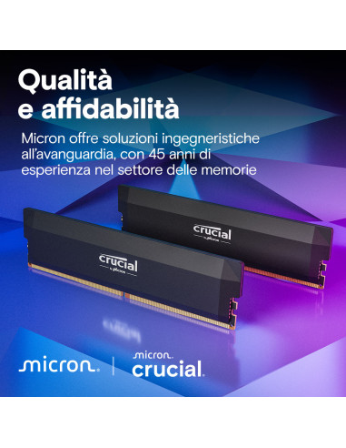 64GB (2x32GB) Pro 6400 MHz CL40 White XMP/EXPO