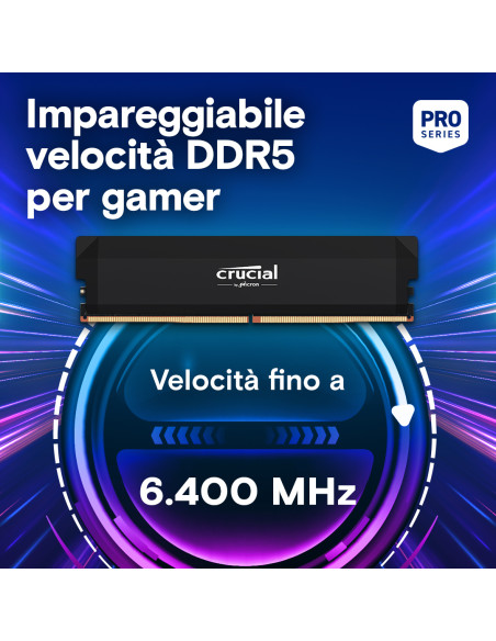 64GB (2x32GB) Pro 6000 MHz CL40 XMP/EXPO