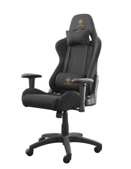 Gaming chair, tessuto, black/orange