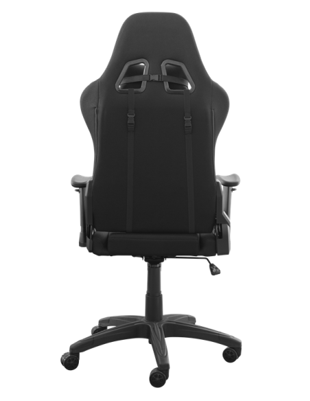 Gaming chair, tessuto, black/orange