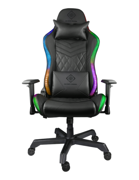 Gaming Chair, eco-pelle, RGB con telecomando