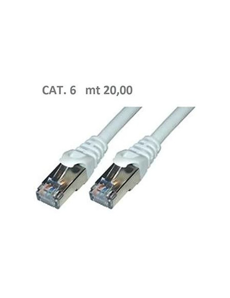 20,00 mt Cavo Cat6 UTP Blu