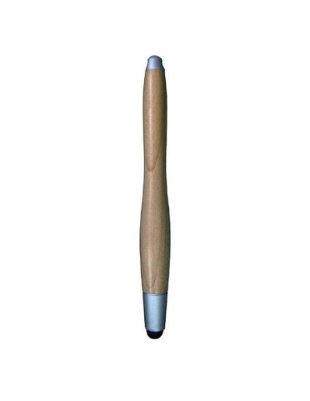 Touch pen, capacitive, wood, light brown