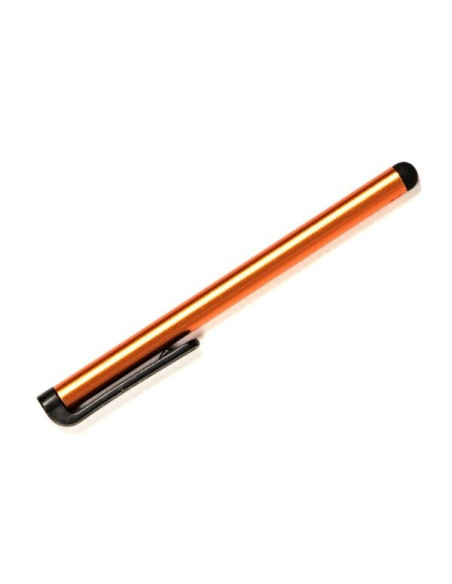 Touch pen, capacitive, metal, orange, for iPad and tablet