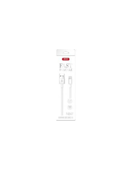 1,00mt NB47 MicroUSB Fast Charge Bianco 2,4A