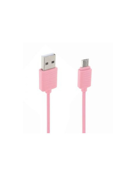 1,00mt Cavo USB Micro, Fast Charge, JR-S118 Rosa