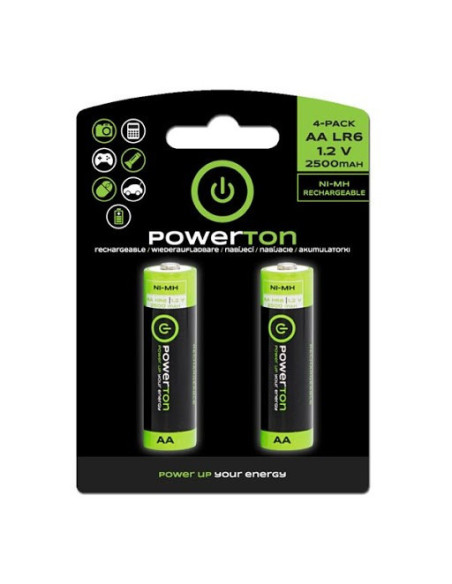 Ricaricabili Ni-MH 1.2V 2500mAh 2pz