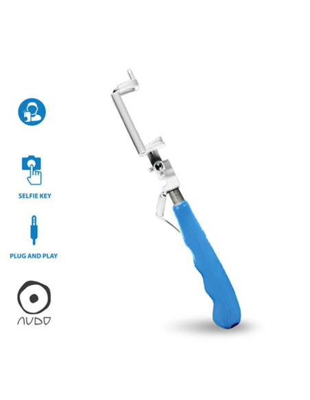 Selfie Stick/Funny Pic Jack 3.5 Azzurro