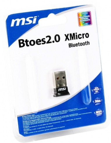 USB Bluetooth Btoes 2.0 Xmicro