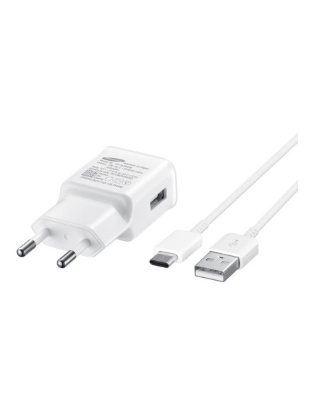 Caricatore Fast Charge 2A + Cavo USB Type-C White