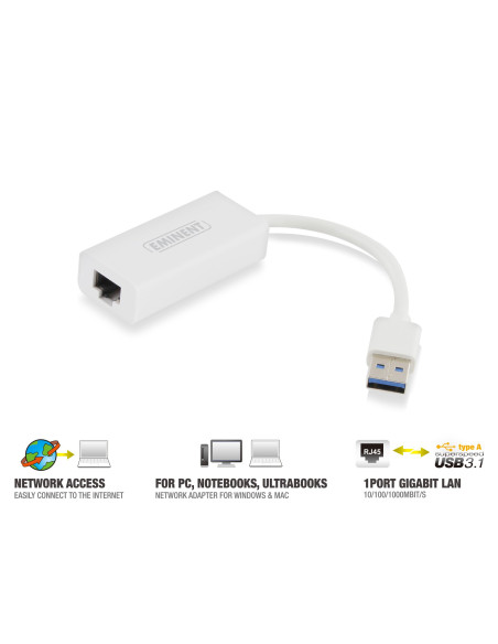 Scheda di Rete USB 3.0 Gigabit