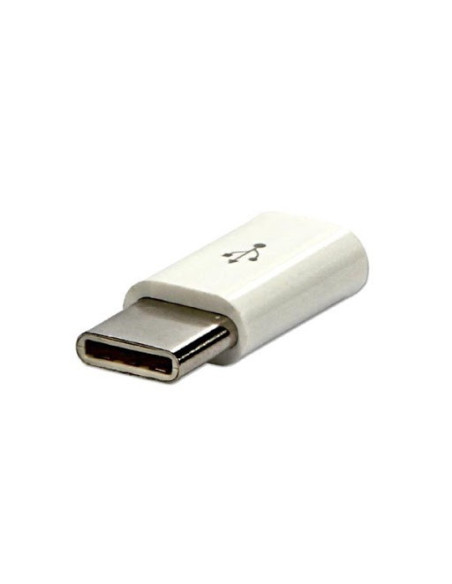 Adattatore USB (2.0) Type-C (M) - Type-microB (F) bianco