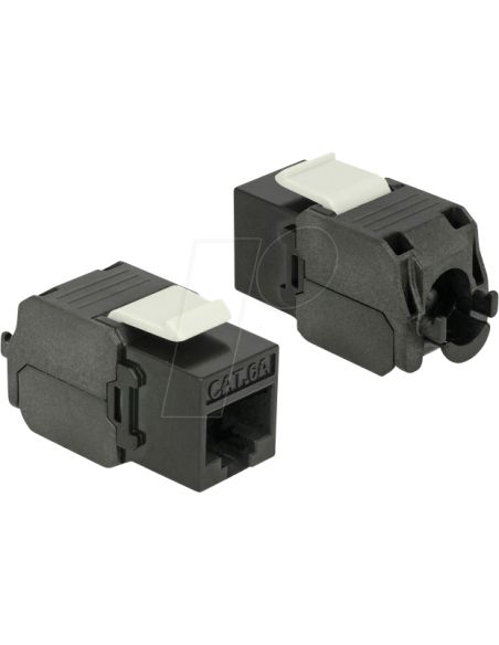 Connettore femmina Keystone RJ45/ LSA, Cat6a, 23 - 26 AWG