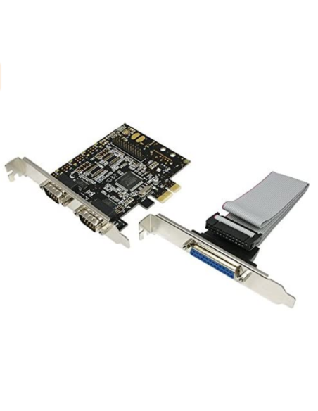 PCI Express Card, 2x Serial & 1x Parallel