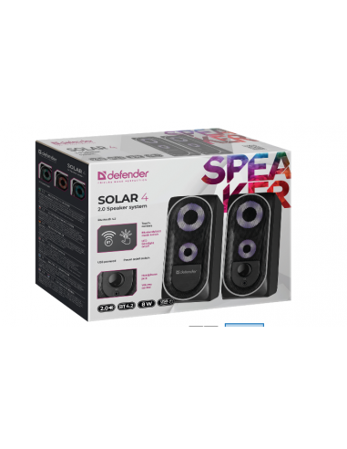 SOLAR 4 CASSE 2.0, BLUETOOTH 4.2, LED