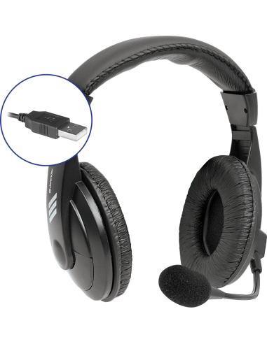 GRYPHONE 750U, CUFFIE con microfono, USB