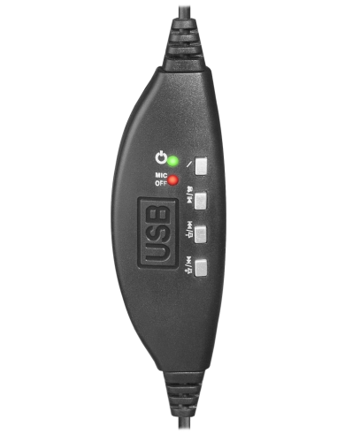 GRYPHONE 750U, CUFFIE con microfono, USB