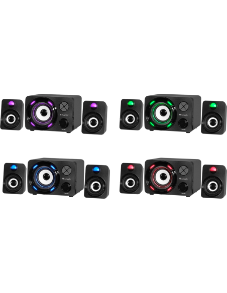 G11 CASSE BLUETOOTH 2.1 11W Light/FM/TF/USB/AUX