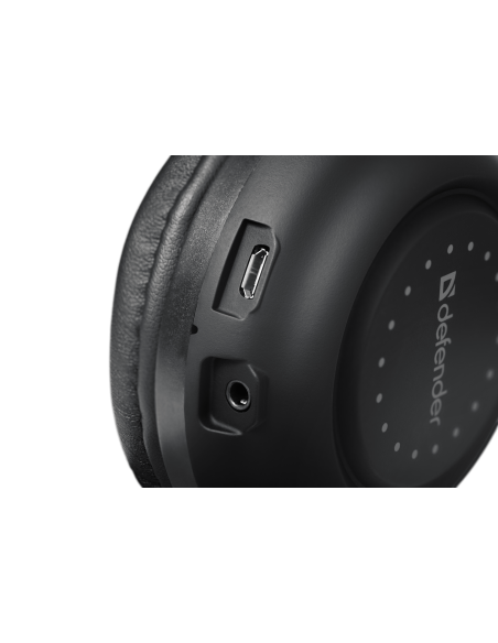 FREEMOTION B551, CUFFIE BLUETOOTH 5.0, NERO