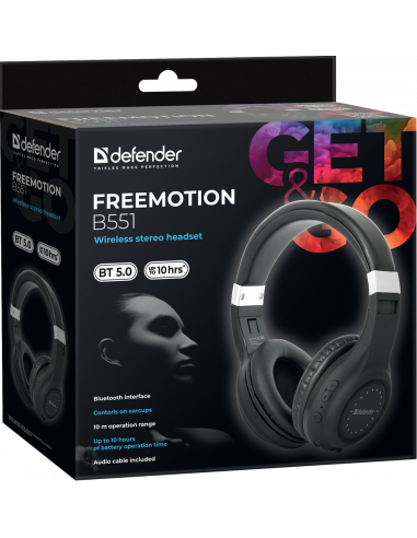 FREEMOTION B551, CUFFIE BLUETOOTH...