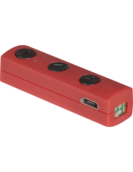 FREEMOTION B530, CUFFIE BLUETOOTH 4.2, NERO/ROSSO