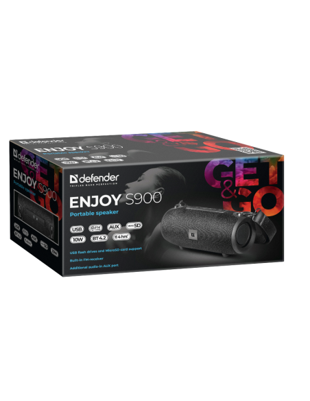 ENJOY S900, CASSA BLUETOOTH 5.0 10W, NERO
