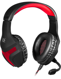 SCRAPPER 500, GAMING CUFFIE CON MICROFONO, NERO/ROSSO PC e Consolle