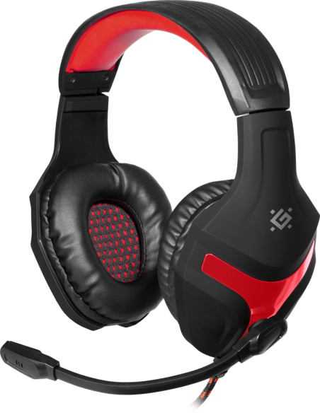 SCRAPPER 500, GAMING CUFFIE CON MICROFONO, NERO/ROSSO PC e Consolle