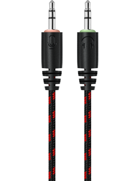 SCRAPPER 500, GAMING CUFFIE CON MICROFONO, NERO/ROSSO PC e Consolle