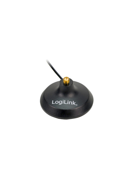 Magnetic wireless LAN antenna base