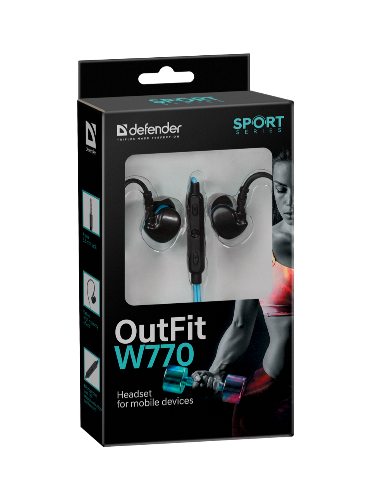 W770 SPORT NERO/BLUE