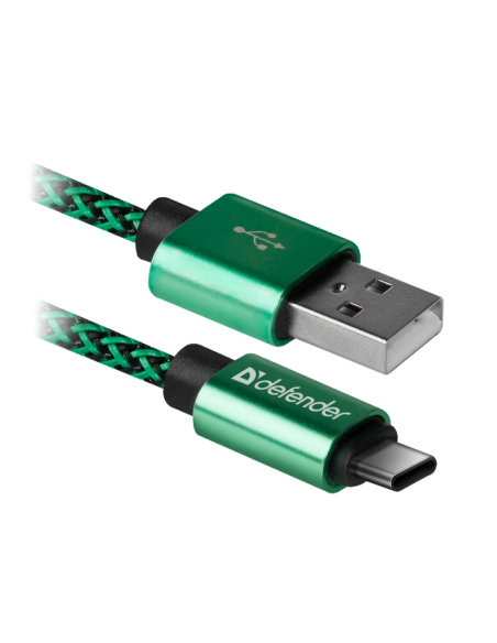 1,00 mt USB - USB-C, VERDE