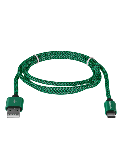 1,00 mt USB - USB-C, VERDE